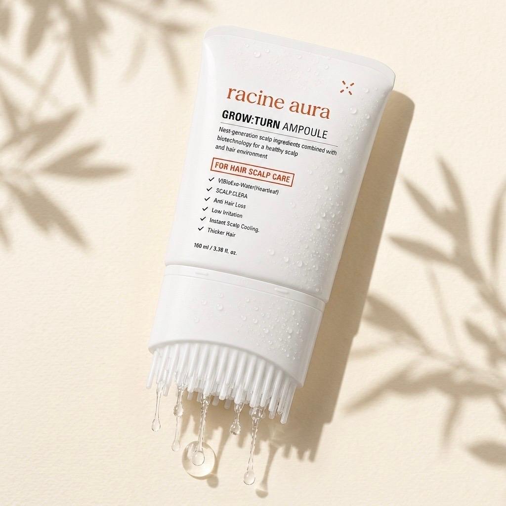 Grow Turn Hair Serum with Brush 100ml